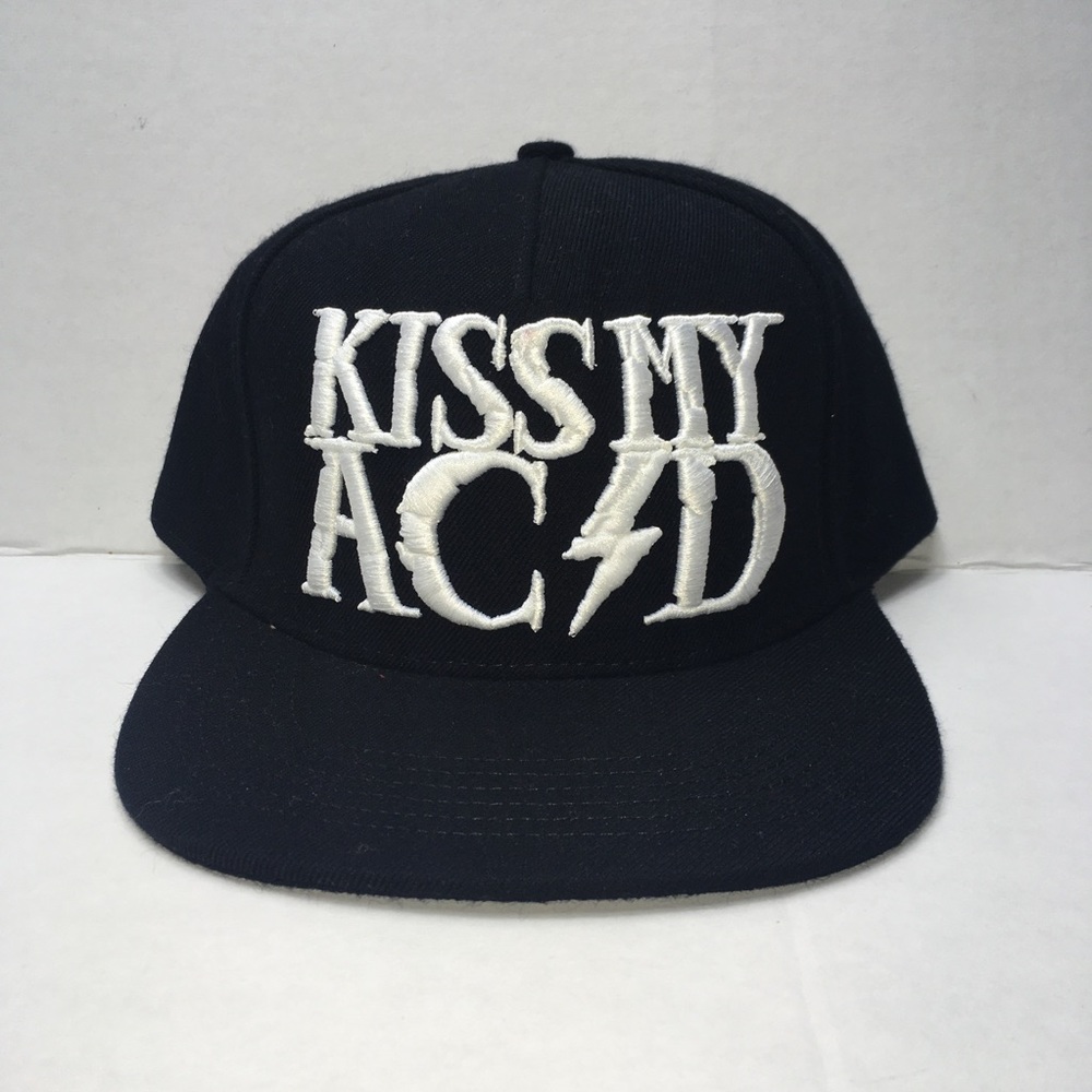 Bad Acid Kiss my Acid SnapBack Black